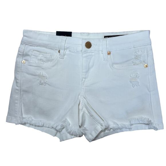 NWT Blank NYC Essex Classic Cut-Off Jean Short SIZE 24 Great White Denim NEW - Picture 1 of 10